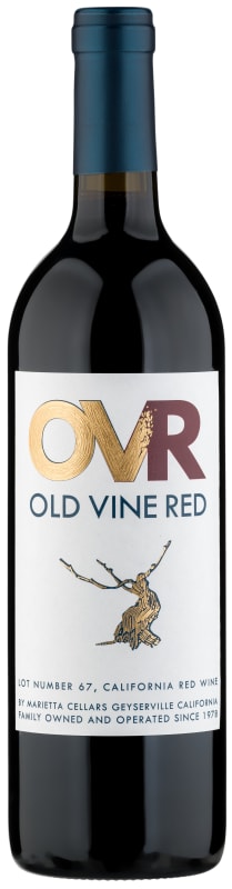 Marietta Cellars Old Vine Red Lot 67 Front Bottle Shot