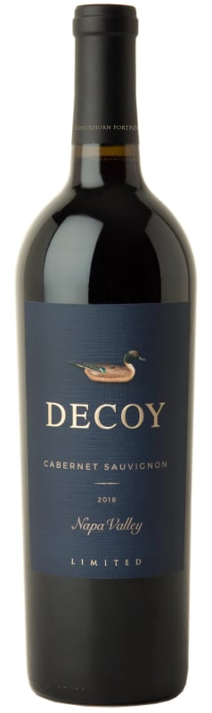 Decoy Limited Napa Valley Cabernet Sauvignon 2018 Front Bottle Shot