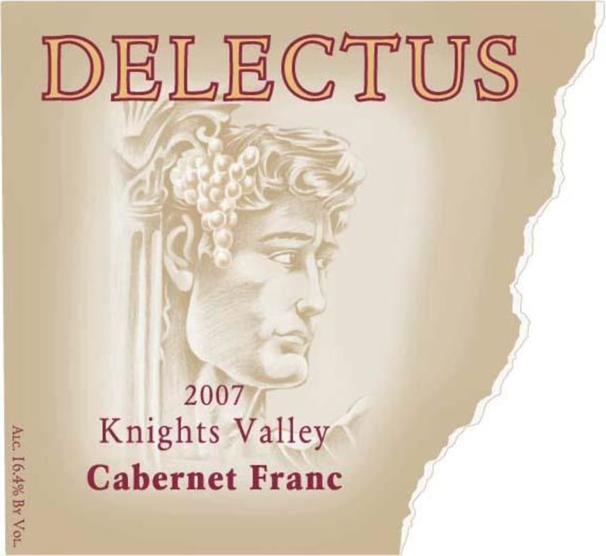 Delectus Cabernet Franc 2007 Front Label