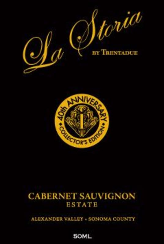 Trentadue La Storia Cabernet Sauvignon 2010 Front Label