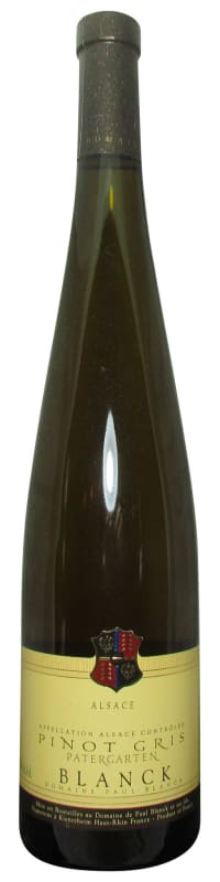 Paul Blanck Et Fils Patergarten Pinot Gris 2016 Front Bottle Shot