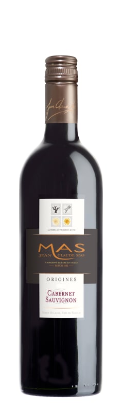 Jean Claude Mas Origines Paul Mas Cabernet Sauvignon 2021 Front Bottle Shot