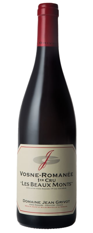 Domaine Jean Grivot Vosne-Romanee Les Beaux Monts Premier Cru 2023 Front Bottle Shot