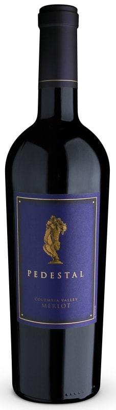 Long Shadows Vintners Pedestal Merlot 2015 Front Bottle Shot