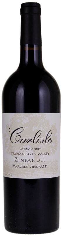 Carlisle Carlisle Vineyard Zinfandel 2019 Front Bottle Shot