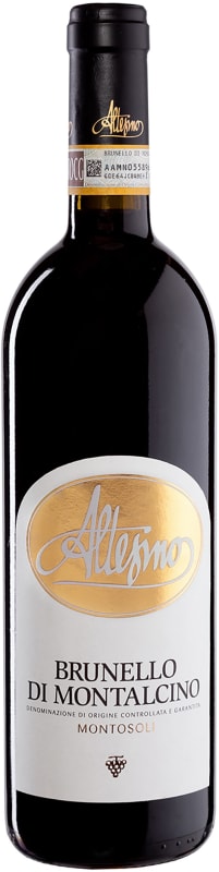Altesino Montosoli Brunello di Montalcino 2012 Front Bottle Shot