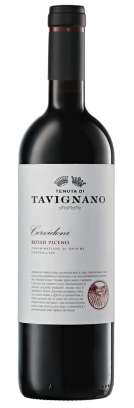 Tenuta di Tavignano Cervidoni Rosso Piceno 2021 Front Bottle Shot
