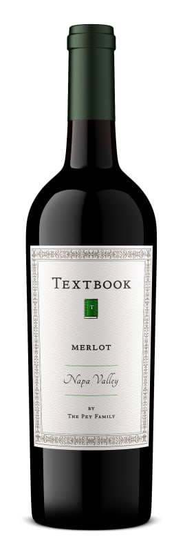 Textbook Merlot 2017 Front Bottle Shot