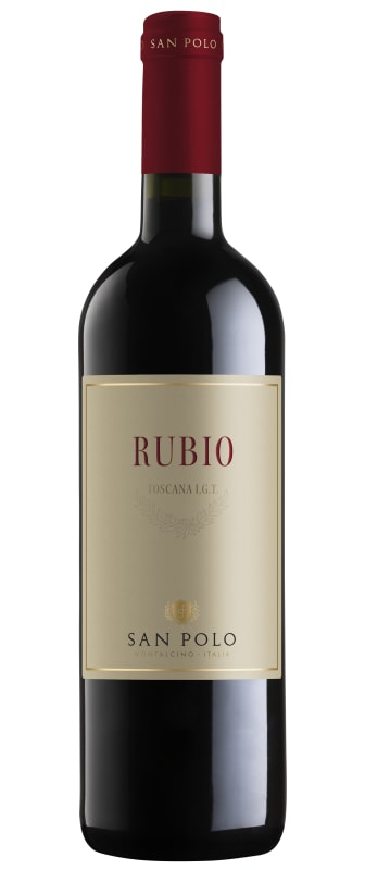 Poggio San Polo Rubio 2019 Front Bottle Shot