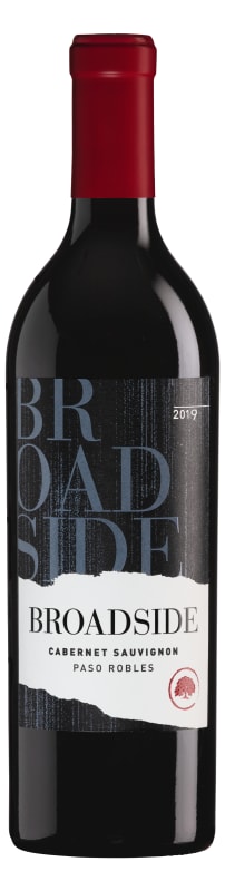 Broadside Paso Robles Cabernet Sauvignon 2019 Front Bottle Shot