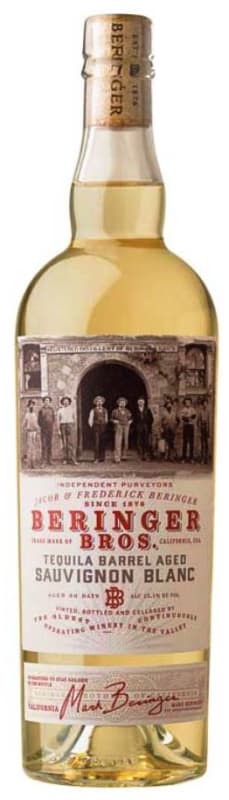 Beringer Bros. Tequila Barrel Aged Sauvignon Blanc 2020 Front Bottle Shot