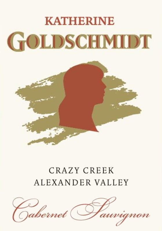 Goldschmidt Vineyard Katherine Crazy Creek Cabernet Sauvignon 2015 Front Label