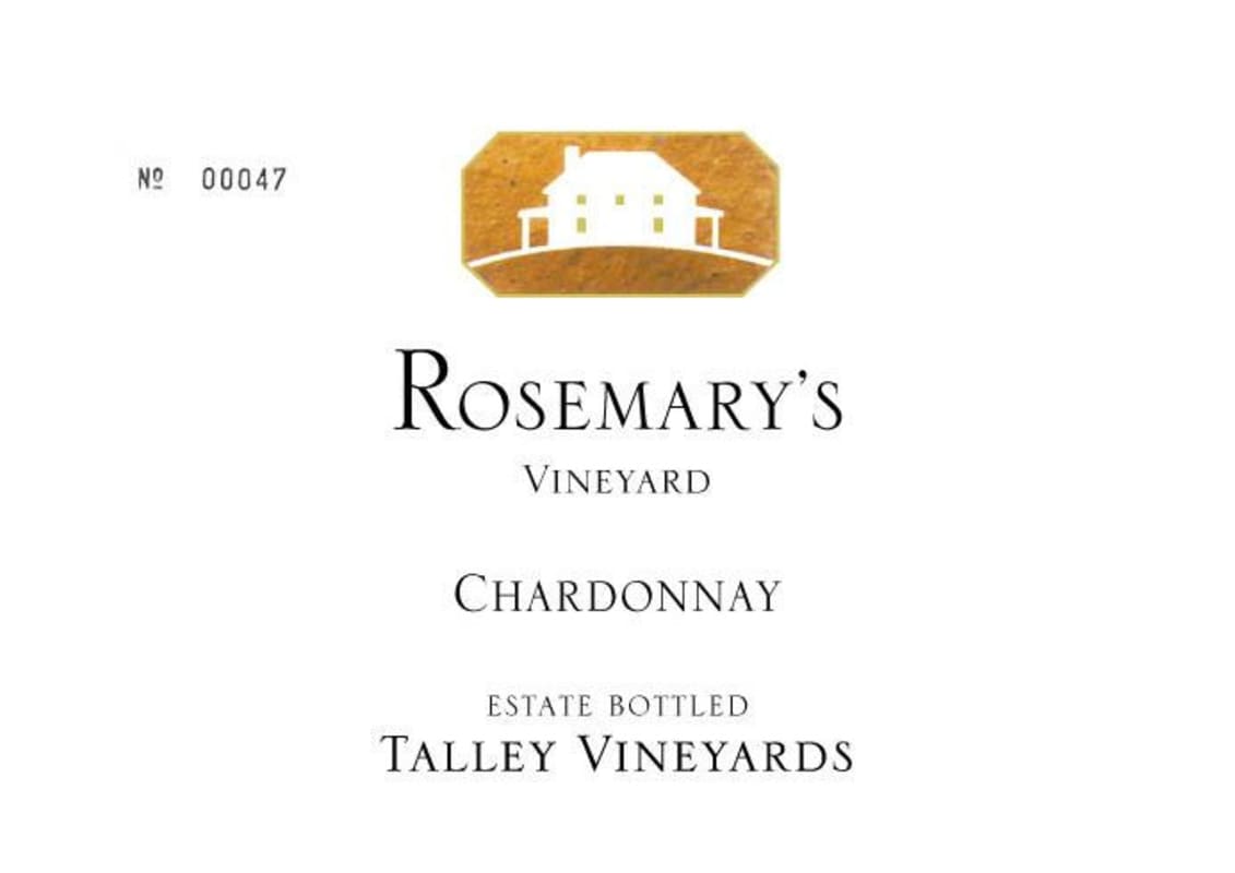 Talley Rosemary's Vineyard Chardonnay 2011 Front Label