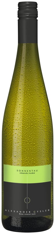Alexander Gysler Sonnentau Scheurebe Trocken 2014 Front Bottle Shot