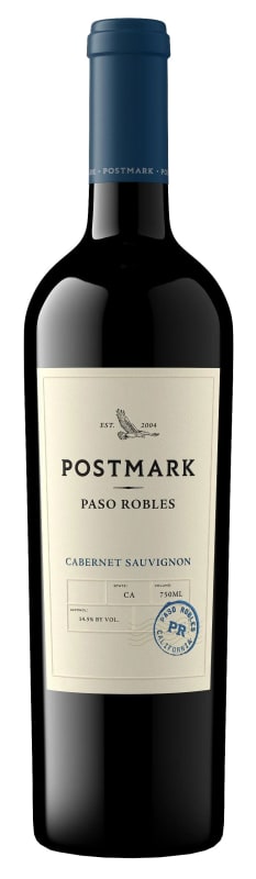 Postmark Cabernet Sauvignon 2023 Front Bottle Shot