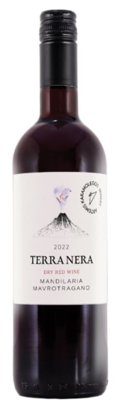 Artemis Karamolegos Cyclades Terra Nera Red 2022 Front Bottle Shot