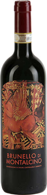 Castello Romitorio Brunello di Montalcino 2018 Front Bottle Shot