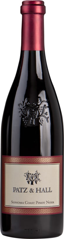 Patz & Hall Sonoma Coast Pinot Noir 2017 Front Bottle Shot