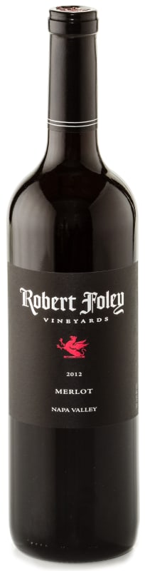 Robert Foley Vineyards Merlot 2012 Front Bottle Shot