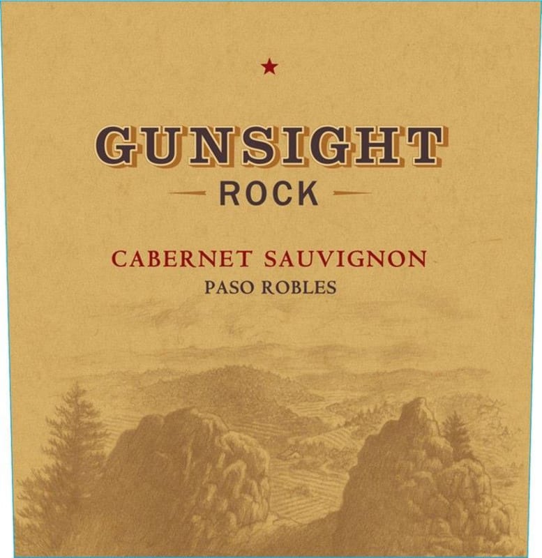 Gunsight Rock Cabernet Sauvignon 2016 Front Label