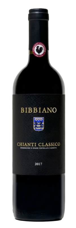 Bibbiano Chianti Classico 2017 Front Bottle Shot
