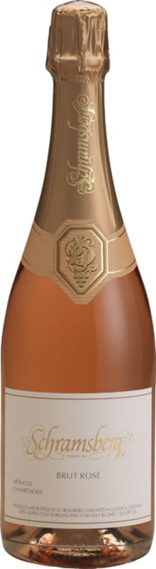 Schramsberg Brut Rose 2020 Front Bottle Shot