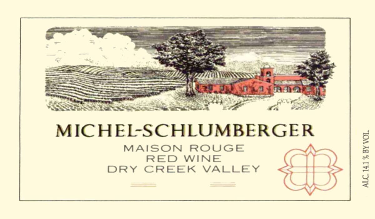 Michel-Schlumberger Maison Rouge 2006 Front Label