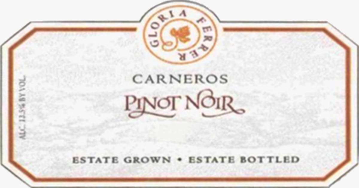 Gloria Ferrer Carneros Pinot Noir 2005 Front Label