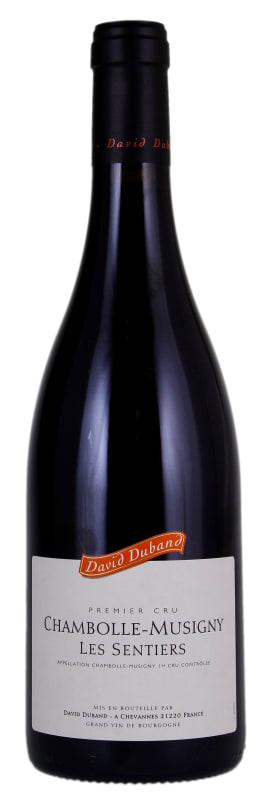 David Duband Chambolle-Musigny Les Sentiers Premier Cru 2014 Front Bottle Shot