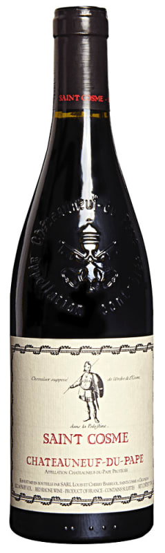 Chateau de Saint Cosme Chateauneuf-du-Pape 2017 Front Bottle Shot