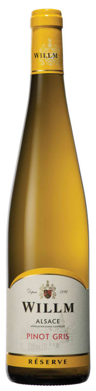 Willm Pinot Gris Reserve 2024 Front Bottle Shot