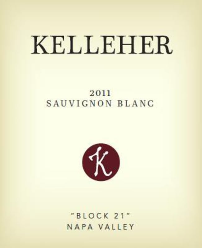 Kelleher Wines Block 21 Sauvignon Blanc 2011 Front Label
