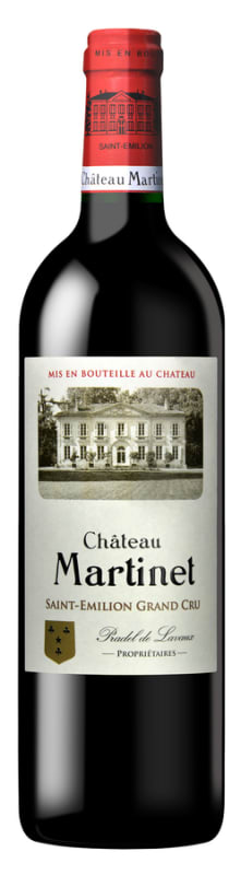 Chateau Martinet 2020 Front Bottle Shot