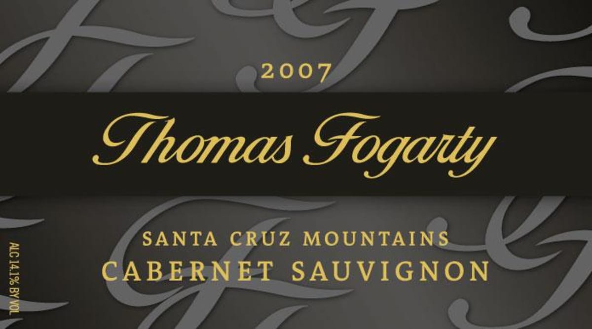 Fogarty Santa Cruz Mountains Cabernet Sauvignon 2007 Front Label