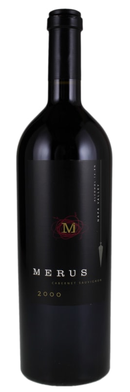 Merus Cabernet Sauvignon 2000 Front Bottle Shot