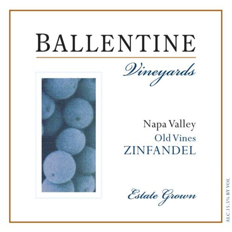 Ballentine Estate Zinfandel 2011 Front Label