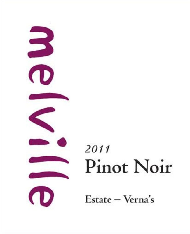 Melville Estate Verna's Pinot Noir 2011 Front Label