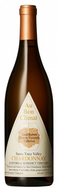Au Bon Climat Sanford and Benedict Chardonnay 2014 Front Bottle Shot