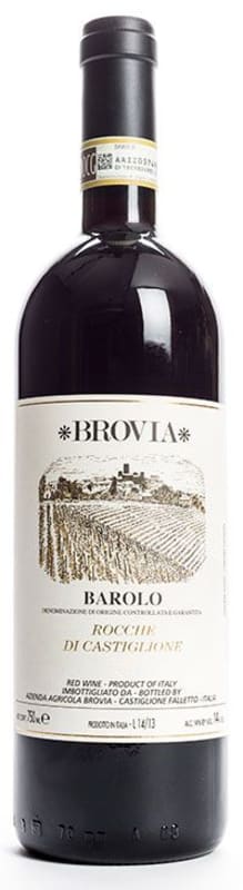 Brovia Rocche di Castiglione Barolo 2012 Front Bottle Shot
