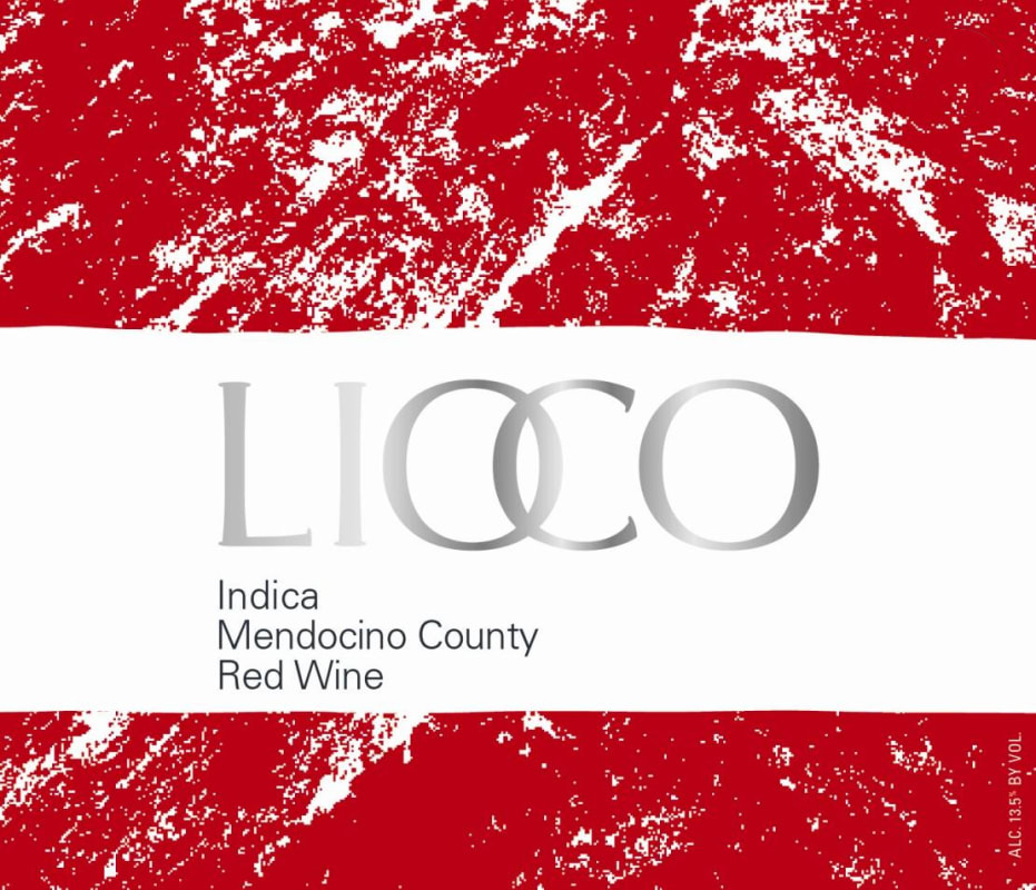 Lioco Indica Carignan 2013 Front Label