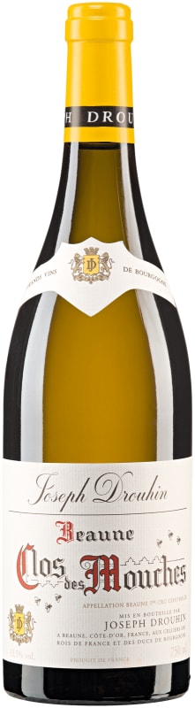 Joseph Drouhin Beaune Clos des Mouches Premier Cru Blanc 2019 Front Bottle Shot