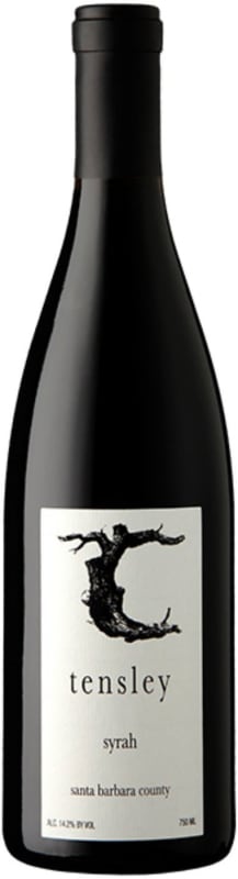 Tensley Santa Barbara Syrah 2021 Front Bottle Shot