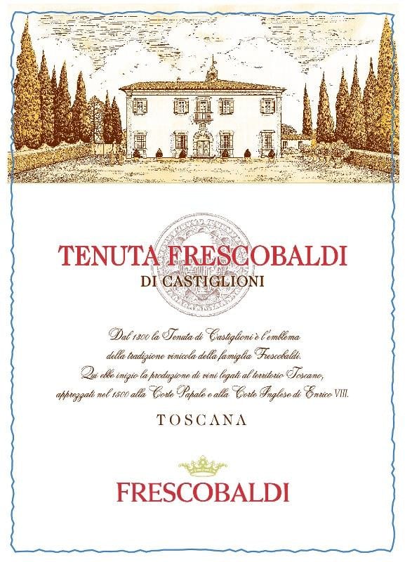 Frescobaldi Tenuta Frescobaldi di Castiglioni 2014 Front Label