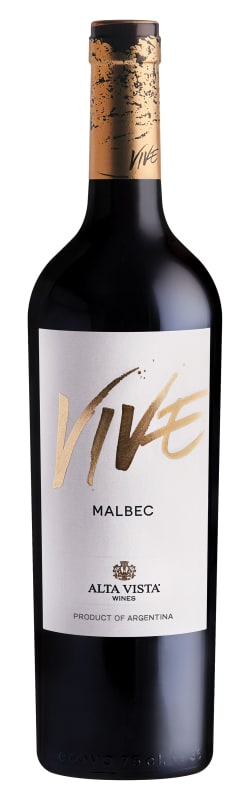 Alta Vista Vive Malbec 2023 Front Bottle Shot