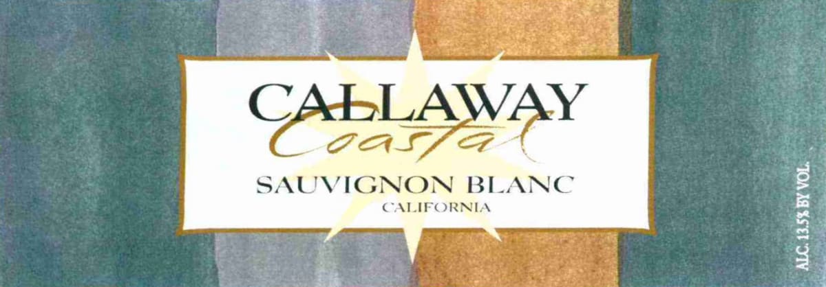 Callaway Coastal Sauvignon Blanc 2008 Front Label