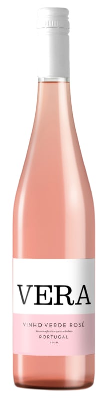 Vera Vinho Verde Rose 2020 Front Bottle Shot