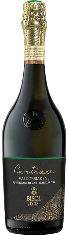 Bisol Cartizze Prosecco Superiore 2024 Front Bottle Shot