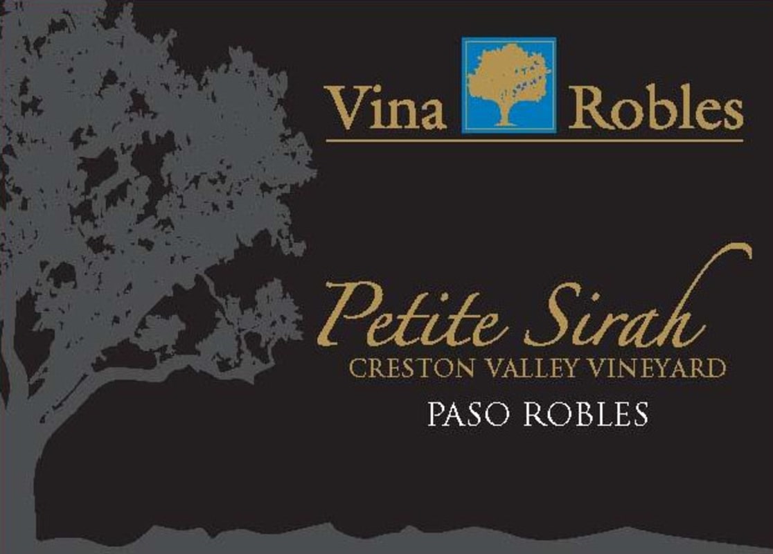 Vina Robles Creston Valley Vineyards Petite Sirah 2014 Front Label