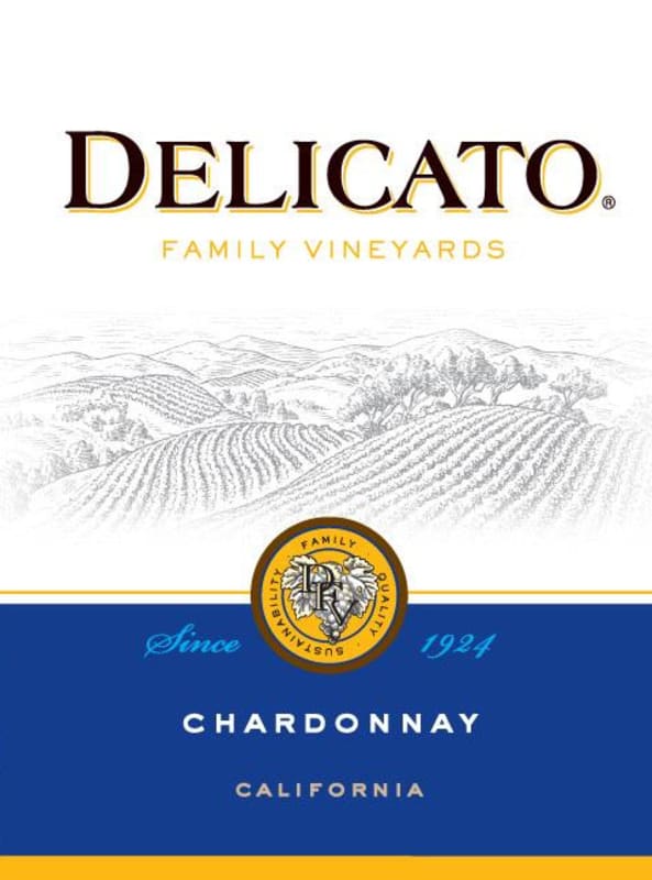DFV Wines Chardonnay 2014 Front Label