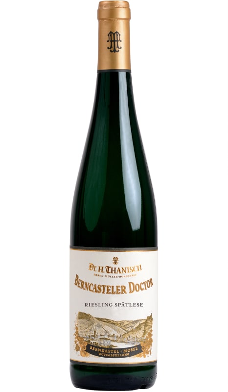 Dr. H. Thanisch (Erben Müller-Burggraef) Bernkasteler Doctor Riesling Spatlese 2016 Front Bottle Shot